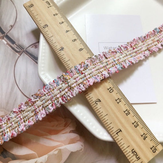 Ribbon trim, decor trimming for costume design sewing embellishment bridal trim headwear dress coat cuff collar bag home deco Sold by 1 yard