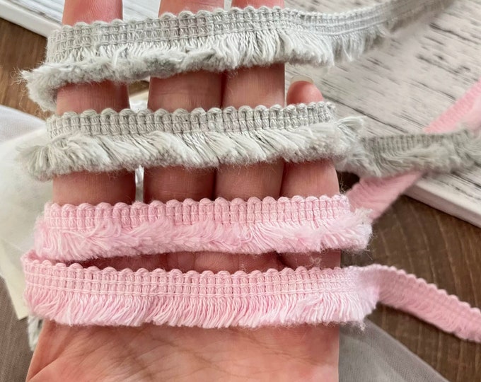 Fringed Tassel Lace Trim, Costume Design, Sewing Embellishment (1 Yard)