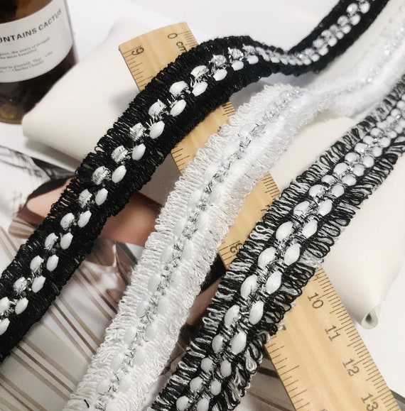 Ribbon trim, decor trimming for costume design sewing embellishment bridal trim headwear dress coat cuff collar bag home deco Sold by 1 yard