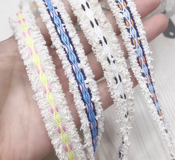Lace trim, decor trimming for costume design sewing embellishment dress coat cuff collar bag home deco Sold by 1 yard