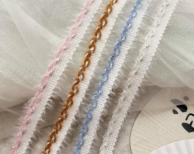 Decor Lace Trim, Costume Design, Bridal Embellishment, Sold by 1 Yard