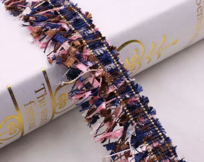 Tassel Fringe Lace Trim Ribbon - Costume Design, Headwear, Home Deco (1 Yard)