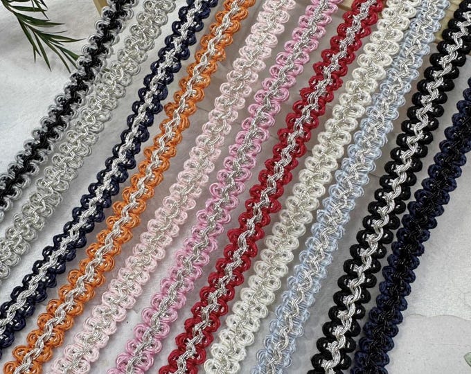 Costume Lace Trim, Sewing Embellishment, Bridal, Craft Projects (Sold by 1 Yard)