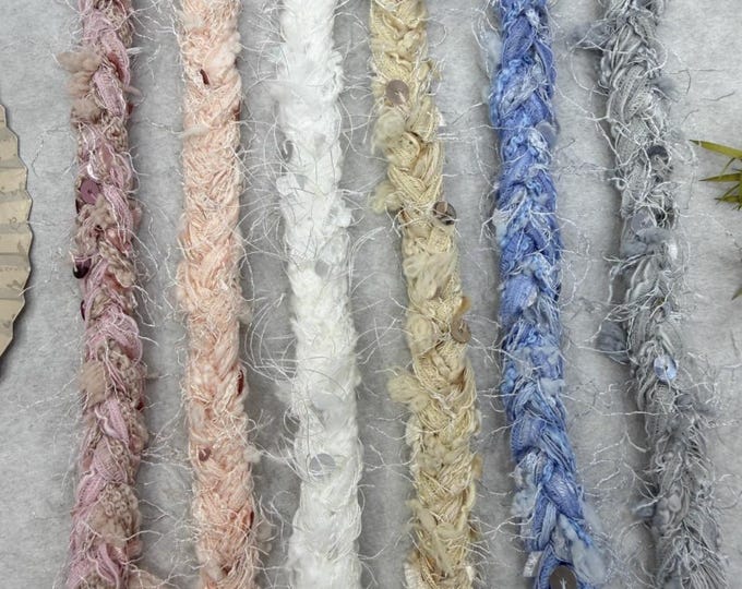 Tweed Lace Trim, Couture Bridal Embellishment Sold by 1 Yard