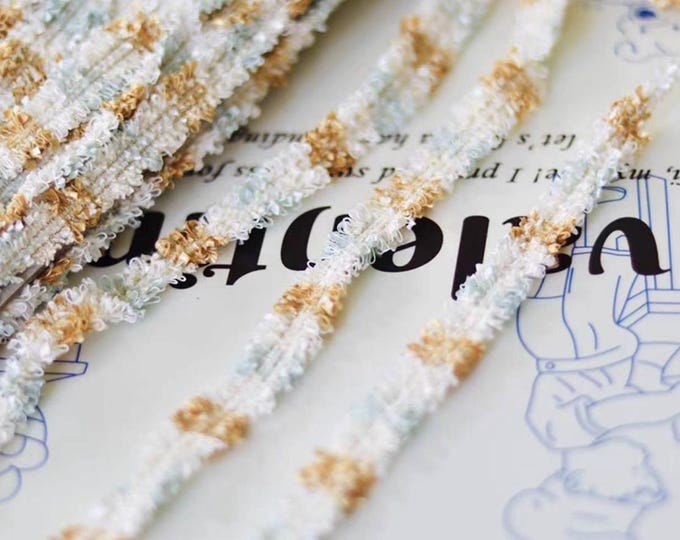 Colorful Lace Trim, DIY Costume Design, Sewing Embellishment, Sold by 1 Yard