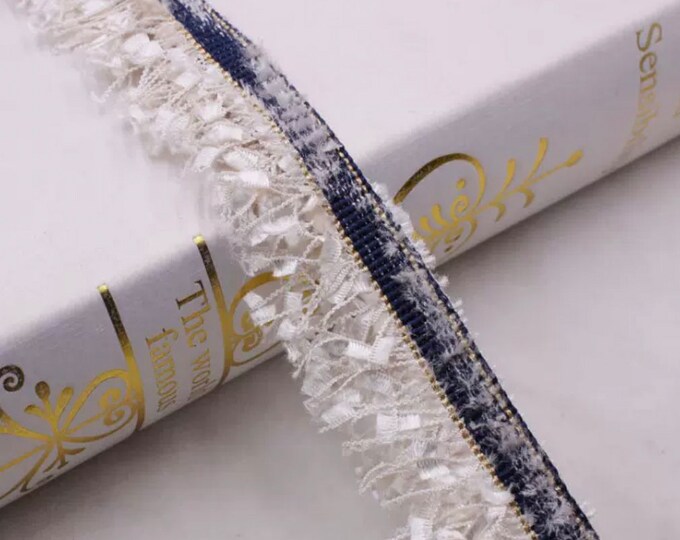 Tassel Fringe Lace Trim - Costume, Bridal, Home Decor (1 Yard)