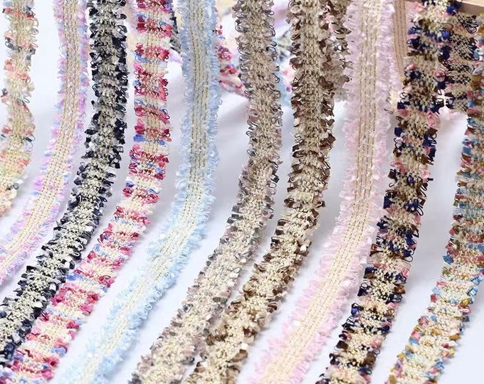 Fringe Lace Trim, Sewing Embellishment, Costume Design (1 Yard)