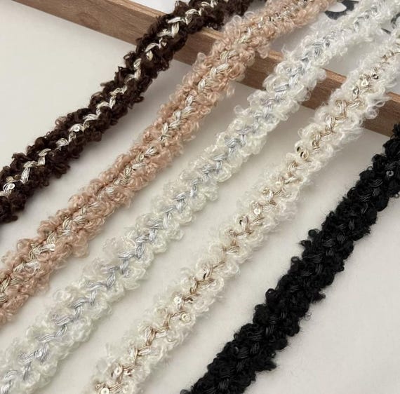 Lace trim, decor trimming for costume design sewing embellishment bridal trim headwear dress coat cuff collar bag home deco Sold by 1 yard