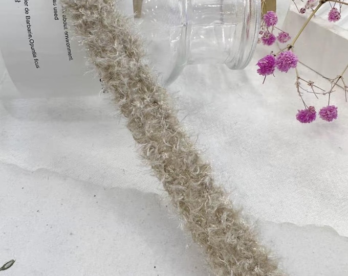 Brown Trim, Couture Dress Embellishment Sold by 1 Yard