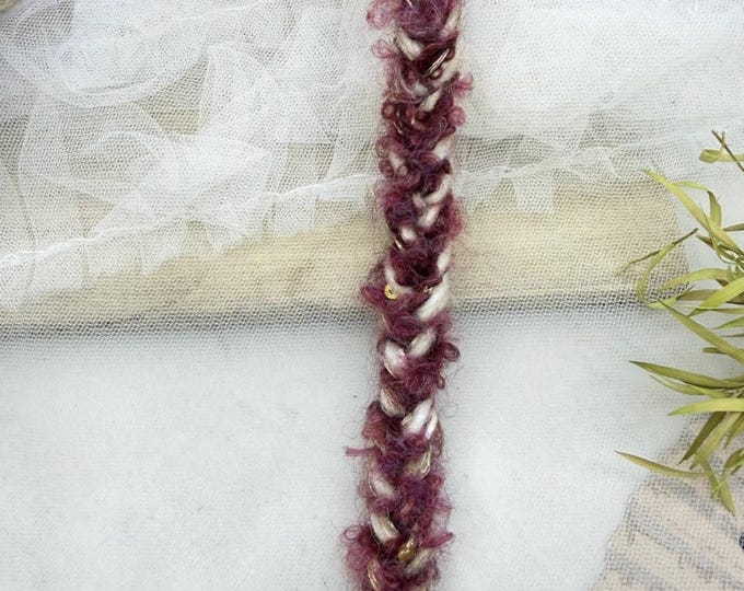 Braided Trim, Couture Bridal Embellishment Sold by 1 Yard