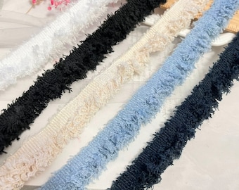 Fringe Lace Trim, Costume Design Embellishment, Sold by 1 Yard