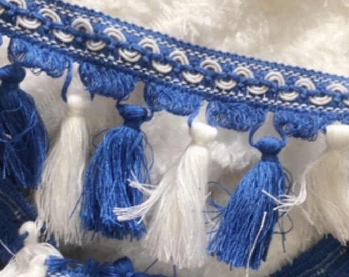 Fringe Tassel Lace Trim, Costume Embellishment, Home Decor (1 Yard)