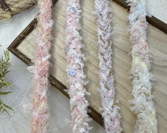 Braided Trim, Couture Bridal Embellishment Sold by 1 Yard