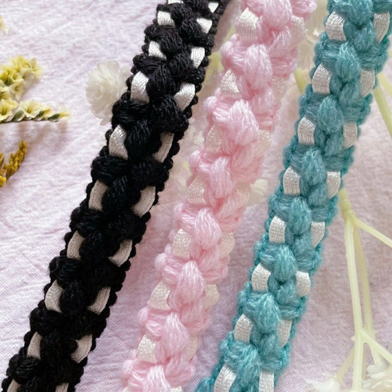 Lace trim, decor trimming for costume design sewing embellishment bridal trim headwear dress coat cuff collar bag home deco Sold by 1 yard