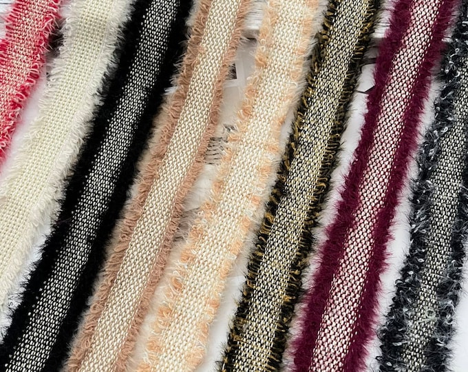 Fuzzy Lace Trim, Costume Design Sewing Embellishment, Sold by 1 Yard