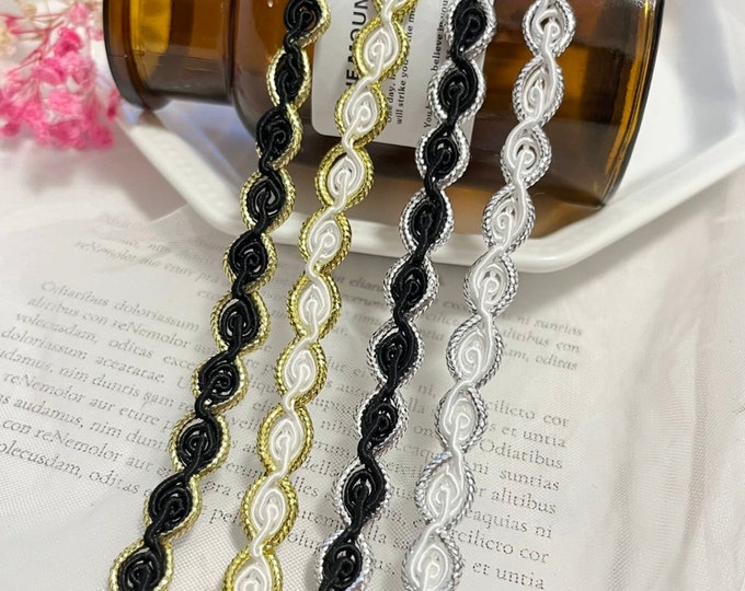 Costume Lace Trim, Sewing Embellishment, Bridal Headwear, Sold by 1 Yard