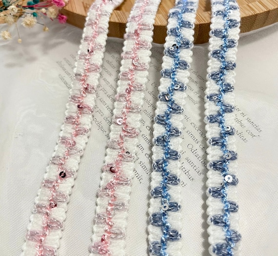 Lace trim, decor trimming for costume design sewing embellishment bridal trim headwear dress coat cuff collar bag home deco Sold by 1 yard