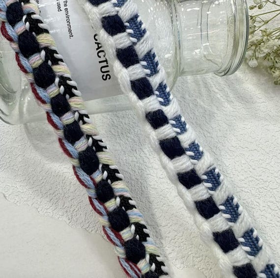Ribbon trim for costume design sewing embellishment bridal trim dress coat cuff collar Sold by 1 yard