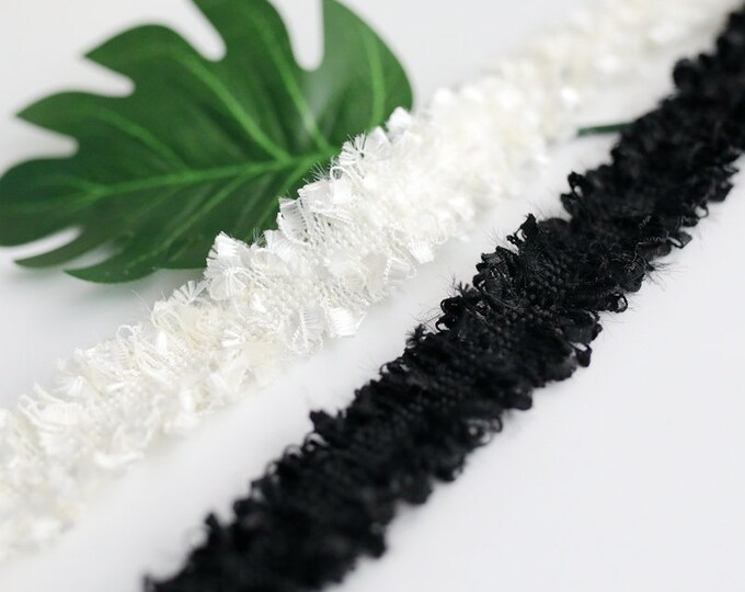 Fringe Lace Trim, Costume Design Embellishment, Sold by 1 Yard