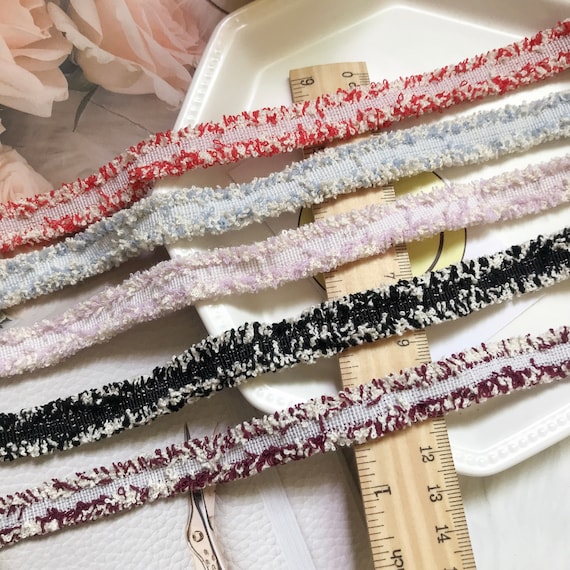 Lace trim, decor trimming for costume design sewing embellishment bridal trim headwear dress coat cuff collar bag home deco Sold by 1 yard