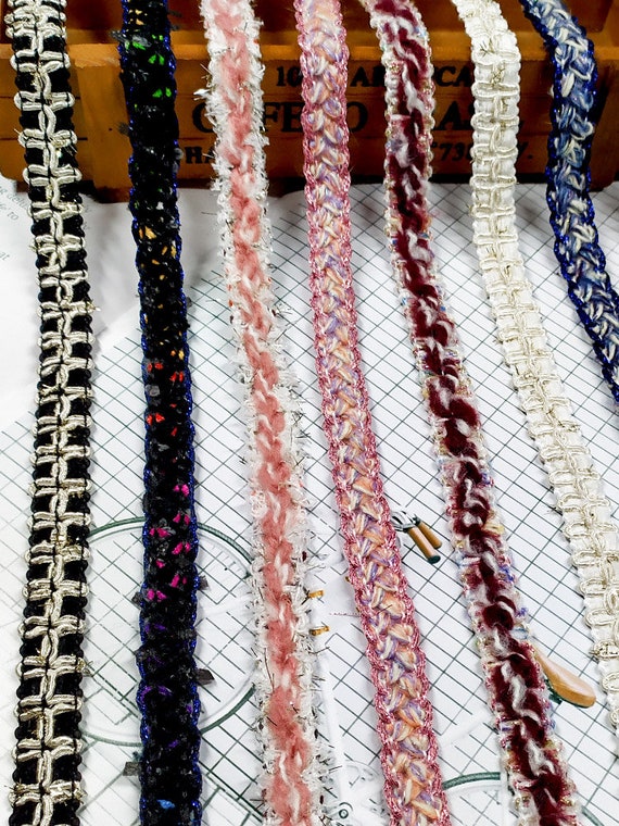 Lace trim, decor trimming for costume design sewing embellishment bridal trim headwear dress coat cuff collar bag home deco Sold by 1 yard