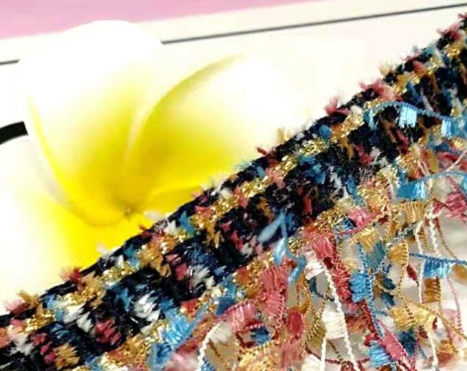 Fringe Tassel Lace Trim Ribbon - Costume, Bridal, Home Decor (1 Yard)