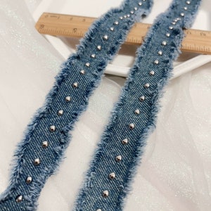 Denim trim, decoration trim