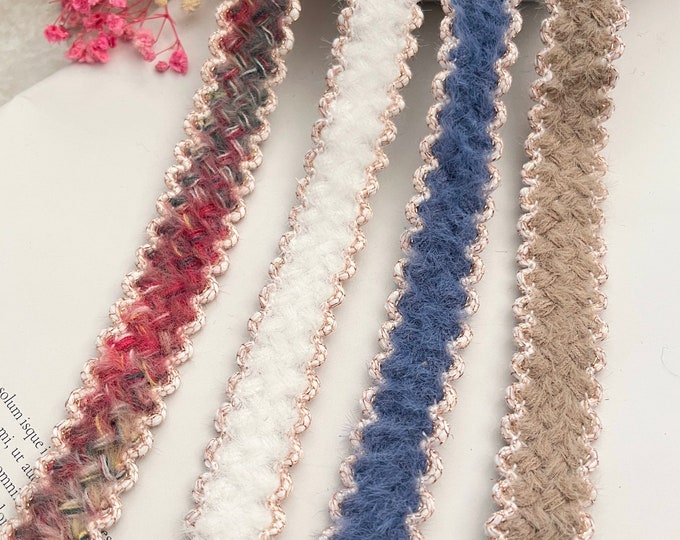 Textured Ribbon Trim, Costume Design, Sewing, Crafting (Sold by 1 Yard)