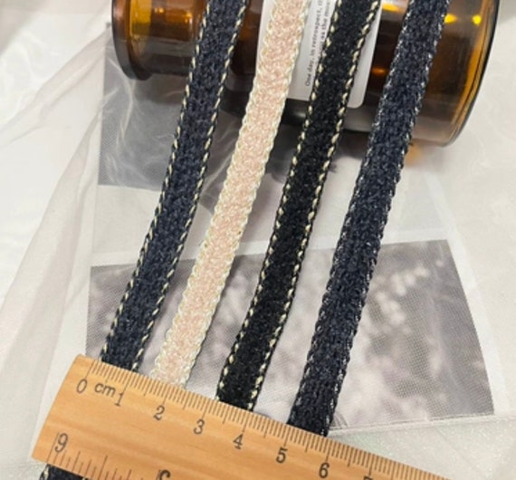 Ribbon trim, decor trimming for costume design sewing bridal trim headwear dress coat cuff collar bag home deco Sold by 1 yard