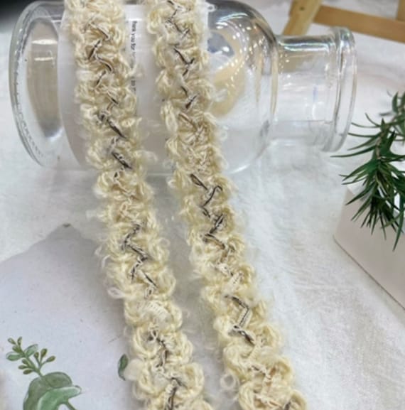 Lace trim, decor trimming for costume design sewing embellishment bridal trim headwear dress coat cuff collar bag home deco Sold by 1 yard