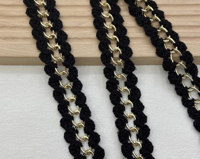 Chain Trim, Sewing Embellishment, Sold by 1 Yard