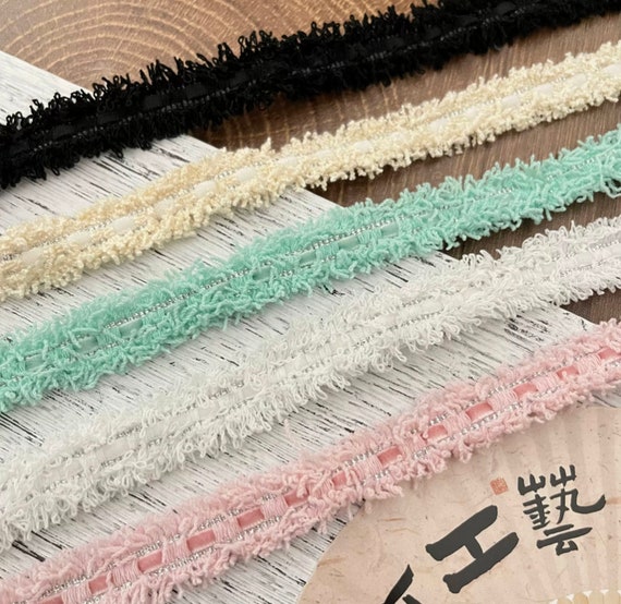 Lace trim, decor trimming for costume design sewing embellishment bridal trim headwear dress coat cuff collar bag home deco Sold by 1 yard