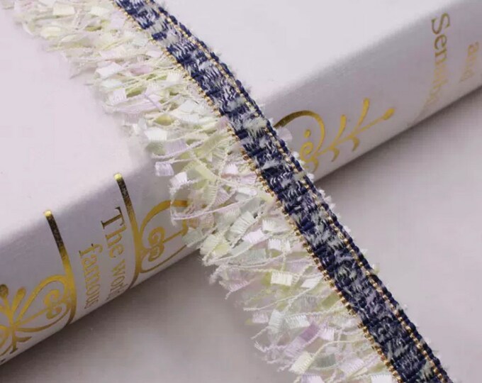 Tassel Fringe Lace Trim Ribbon, Costume Design Embellishment, Sold by 1 Yard