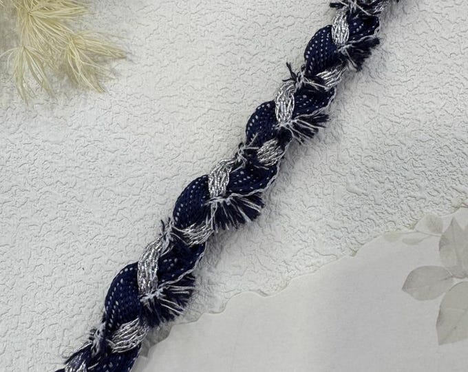 Braided Trim, Couture Bridal Embellishment Sold by 1 Yard