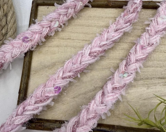 Braided Trim, Couture Bridal Embellishment Sold by 1 Yard