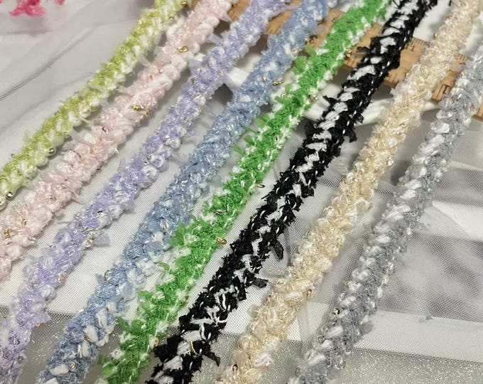 Bouclé Lace Trim - Costume, Bridal, & Sewing Embellishment (Sold by 1 Yard)