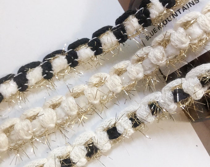 Decor Lace Trim, Costume Design Embellishment, Sold by 1 Yard