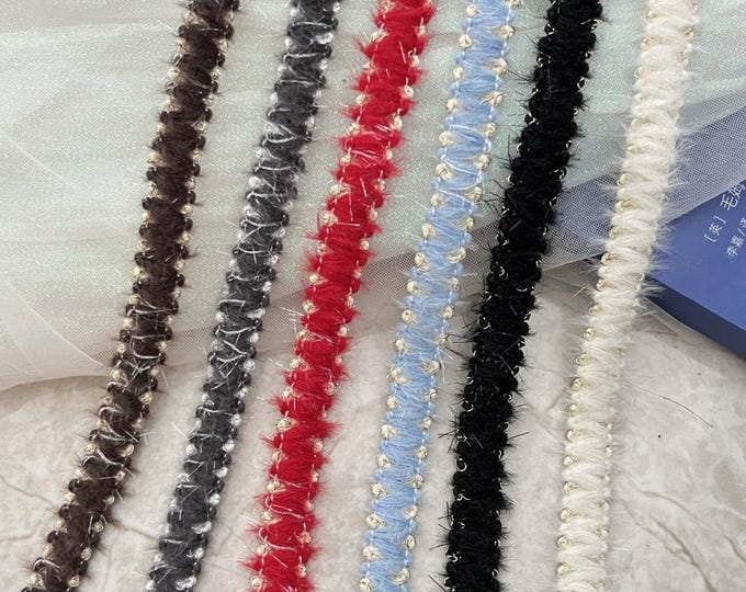 Decor Lace Trim, Costume Design Embellishment, Sold by 1 Yard