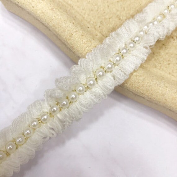 Ribbon trim, decor trimming for costume design sewing embellishment bridal trim headwear dress coat cuff collar bag home deco Sold by 1 yard