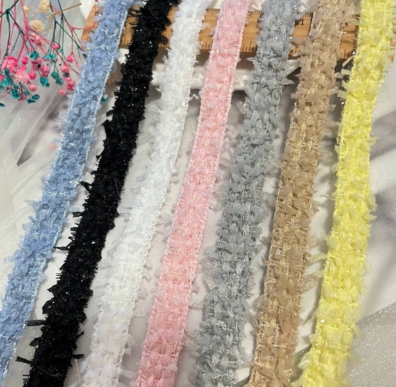 Lace trim, decor trimming for costume design sewing embellishment bridal trim headwear dress coat cuff collar bag home deco Sold by 1 yard