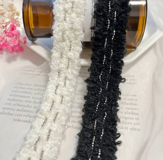 Lace trim, decor trimming for costume design sewing embellishment bridal trim headwear dress coat cuff collar bag home deco Sold by 1 yard