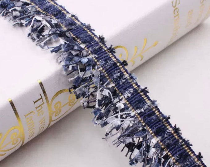 Tassel Fringe Lace Trim Ribbon - Costume, Bridal, Home Decor (1 Yard)