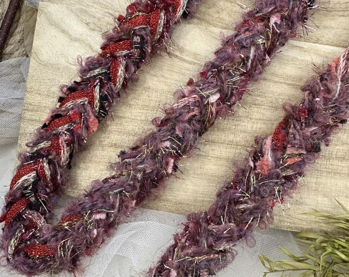 Braided Trim, Couture Bridal Embellishment Sold by 1 Yard