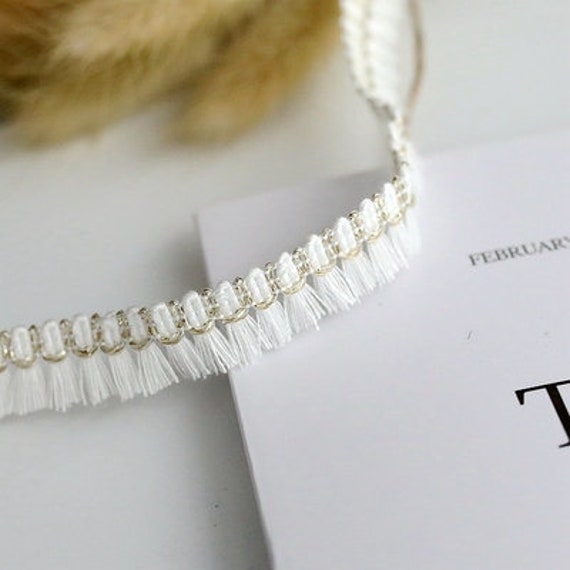 Ribbon trim, decor trimming for costume design sewing embellishment bridal trim headwear dress coat cuff collar bag home deco Sold by 1 yard
