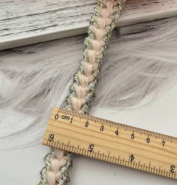 Ribbon trim, decor trimming for costume design sewing embellishment bridal trim headwear dress coat cuff collar bag home deco Sold by 1 yard