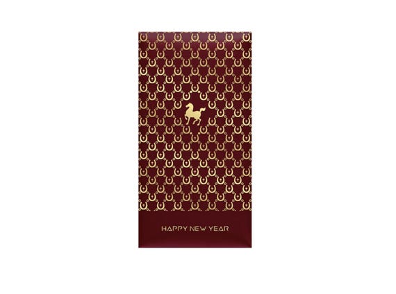 Year of the Horse 2026 Red Envelopes, Gold Foil Red Envelopes, Lucky Money Gift Red Packets