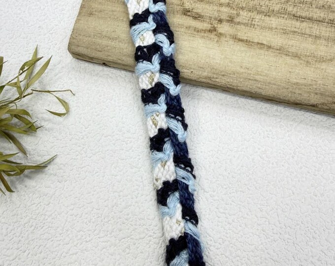 Braided Trim, Couture Bridal Embellishment Sold by 1 Yard