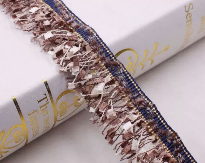 Tassel Fringe Lace Trim Ribbon - Costume Design, Bridal Headwear (1 Yard)