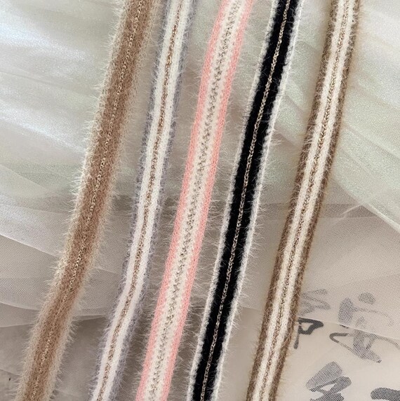 Lace trim, decor trimming for costume design sewing embellishment bridal trim headwear dress coat cuff collar bag home deco Sold by 1 yard