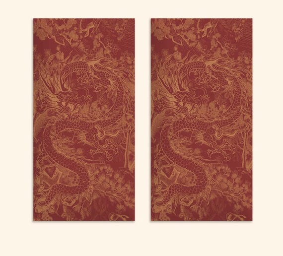 Red Envelopes, Gold Foil Red Envelopes, Lucky Money Gift Red Packets